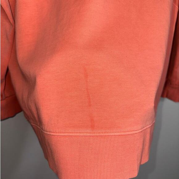 Athleta Sundown Pullover Hoodie Coral/Orange Size Small - Picture 4 of 6